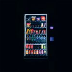 grey vending machine
